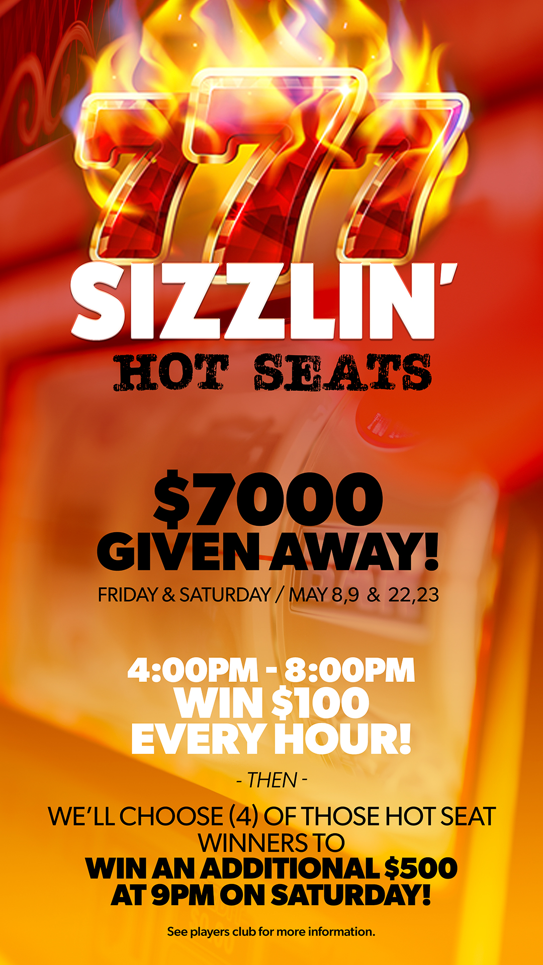 Sizzlin Hot Seats
